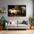 Pastoral Horses Wall Painting for Living Room, Bedroom, Office, Hotels, Drawing Room