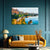 Riverside View - Impressionist Landscape Wall Painting for Living Room, Bedroom, Office, Hotels, Drawing Room