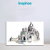 Sacré-Cœur Wall Painting for Living Room, Bedroom, Office, Hotels, Drawing Room