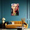 Radiant Marilyn Monroe Wall Painting for Living Room, Bedroom, Office, Hotels, Drawing Room