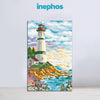 Lighthouse Serenity Wall Painting for Living Room, Bedroom, Office, Hotels, Drawing Room