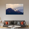 Majestic Mountain Peaks Canvas Painting for Home & Office