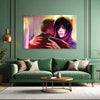 Neon Embrace – Expressive Abstract Love Canvas Art Paintings for Living Room, Bedroom, Office, Hotels, Drawing Room