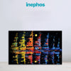 Colorful Sailboats at Night Wall Painting for Living Room, Bedroom, Office, Hotels, Drawing Room