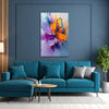 Butterfly Bloom | Vastu for Positive Change & Creative Energy | Vibrant Flower Art for Living Room, Bedroom & Hall | Nature-Inspired Wall Art