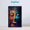Buddha Canvas Painting for Home & Meditation Space | Multicolor Modern Buddha Wall Art for Living Room, Bedroom & Office