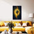 Golden Shankh Spiritual Canvas Painting for Home | Sacred Conch Wall Art for Living Room, Puja Room & Meditation Space