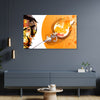 Hanuman With Mace Painting | Powerful Spiritual God Canvas | Wall Art For Puja Room & Living Space