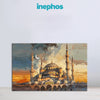 Majestic Mosque Painting | Grand Muslim Prayer Room Canvas | Beautiful Islamic Architecture Wall Art For Ramadan, Eid & Everyday Home Décor