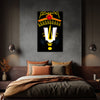 Tirupati Balaji Face Painting | South Indian Spiritual Religious Canvas | Divine God Wall Art For Temple Corners, Living Room & Spiritual Gifting