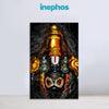 Tirupati Balaji Painting | South Indian Spiritual Religious Lord Venkateswara Canvas | Divine God Wall Art For Home & Temple Décor