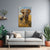 Elephant With Baby Painting | Wildlife Canvas For Living Room & Safari Theme Décor | Premium Quality Framed Wall Art For Bedroom, Living Room, Office & Gift Décor