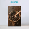 Coffee Beans in Wooden Bowl | Rustic Kitchen Canvas Painting for Coffee Lovers and Home Cafes