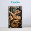 Bodybuilder in Gym | Strong and Motivating Canvas Painting for Fitness Corners and Gyms
