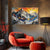 Himalayan Prayer Flags | Vibrant Snow Mountain Canvas Art for Meditation & Living Spaces