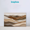 Abstract Desert Dunes | Modern Brown Tones Canvas Wall Art for Minimal Homes