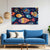 Underwater World Painting | Colorful Fish Folk Art Canvas | Beautiful Vibrant Underworld Creatures Wall Art for Kids Room & Creative Spaces