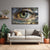 Eye Painting | Hyper Realistic Eye Canvas | Surreal Eye Wall Art for Living Room | Mystical Abstract Artwork for Modern Interiors