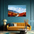 Adventurers in Autumn | Scenic Snow Mountain Landscape Canvas Painting | Wall Art for Living Room & Bedroom