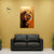 Leo Zodiac Wall Art | Courage, Authority & Royal Leadership Energy | Royal Solar Guardian | Majestic Lion Canvas Painting | Leo Sun Sign Power & Confidence Astrology Artwork | Executive Offices, Living Rooms & Leadership Spaces