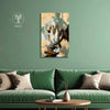 Virgo Zodiac Wall Art | Focus, Clarity & Thoughtful Decision-Making | Silent Precision | Abstract Balance Canvas Painting | Virgo Earth Sign Precision & Analytical Mind Astrology Artwork | Study Rooms, Workspaces & Planning Areas