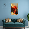 Sagittarius Zodiac Wall Art | Direction, Purpose & Goal-Oriented Vision | Arrow of Destiny | Archer Arrow Canvas Painting | Sagittarius Fire Sign Adventure & Expansion Astrology Artwork | Study Rooms, Workspaces & Vision Planning Areas