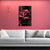 Scorpio Zodiac Wall Art | Passion, Emotional Depth & Magnetic Attraction | Magnetic Desire &Emotional Depth | Crimson Rose Canvas Painting | Scorpio Water Sign Intensity & Mystery Astrology Artwork | Bedrooms, Romantic Corners & Intimate Spaces