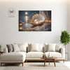 Cancer Zodiac Wall Art | Emotional Nurturing, Inner Peace & Moonlit Serenity | Pearl of Tranquility | Lunar Water Energy Canvas Painting | Cancer Water Sign Astrology Artwork | Healing, Comfort & Soulful Harmony Spaces