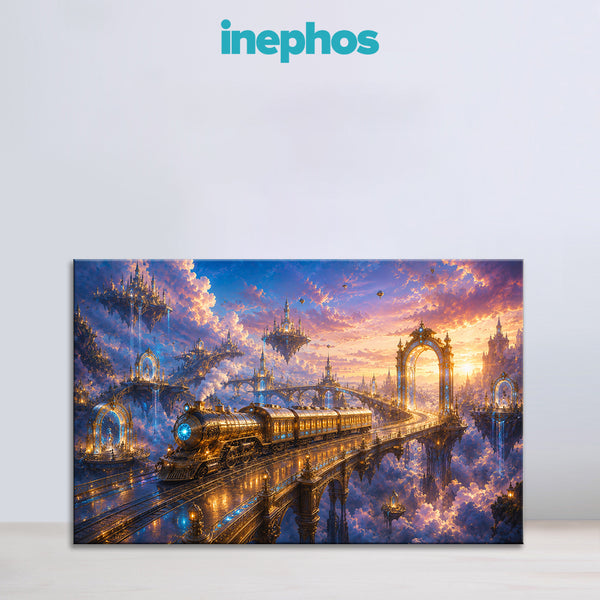 Gemini Zodiac Wall Art | Exploration, Imagination & Infinite Possibilities | Celestial Transit Realm | Cosmic Journey Energy Canvas Painting | Gemini Air Sign Astrology Artwork | Creativity, Vision & Expansive Thinking Spaces
