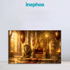 Leo Zodiac Wall Art | Power, Prestige & Royal Leadership | Throne of Solar Dominion | Regal Fire Energy Canvas Painting | Leo Fire Sign Astrology Artwork | Confidence, Success & Luxury Authority Spaces