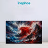 Scorpio Zodiac Wall Art | Chaos, Power & Emotional Rebirth | Crimson Tidal Inferno Canvas Painting | Intense Water Energy Astrology Artwork | Scorpio Transformation Decor | Spiritual Strength & Protection Art