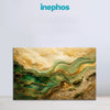 Taurus Zodiac Wall Art | Harmony, Stability & Natural Abundance | Emerald Earth Flow | Luxury Prosperity Energy Canvas Painting | Taurus Earth Sign Astrology Artwork | Wealth, Peace & Grounded Living Spaces