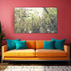 Forest Canopy Glow – Lush Greenery Canvas Art for Living Room, Bedroom, and Office