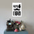 Funny Jackfruit Mustache Poster | Quirky Wall Poster | Vinyl Poster for Hostel, Dorm & Cafe Decor