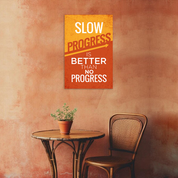 Inspiring Wall Art for Office, Study Room, Gym & Classroom | Daily Growth Mindset Quote