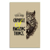 Motivational Tiger Poster for Office, Gym & Study Room | You Are Capable of Amazing Things Quote Wall Poster | Powerful Inspirational Poster for Strength, Focus & Confidence