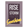 Inspirational Sunshine Quote Poster for Office, Bedroom & Study Room | Rise Above the Storm and You Will Find the Sunshine Wall Poster | Motivational Wall Art for Positivity