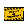 Safety Warning Poster | Caution Sign for Home, Office, School, Shops & Workplaces | Bold Yellow–Black Security Awareness Wall Sign