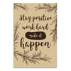 Motivational Wall Poster for Office, Home & Study Rooms | Inspirational Quote Art for Productivity, Focus, Success & Daily Encouragement