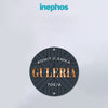 Grey Round Name Plate | Personalized Couple Name Board with Flat Number | Elegant Modern Acrylic Design for Door, Villa or Flat Entrance Wall Décor