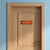 Teacher's Room Wooden Name Plate | Elegant Office Door Sign for Schools, Colleges & Institutions