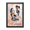 Personalized Couple Photo Frame with Love Collage | Custom Romantic Photo Frame for Valentine, Anniversary & Wedding Gift | Premium PVC Frame